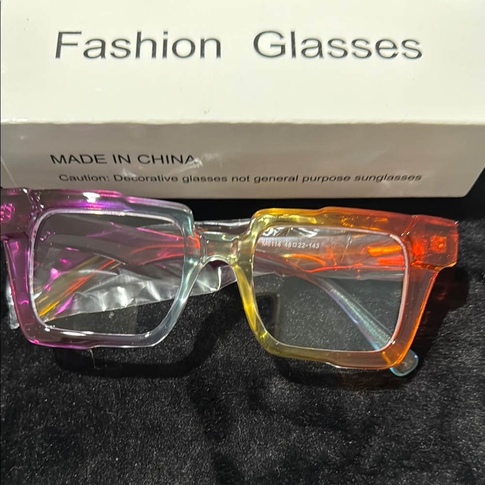 Vibrant Multicolor Fashion Glasses